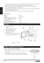 Предварительный просмотр 16 страницы Linea 2000 DOMO DO1057 Instruction Booklet