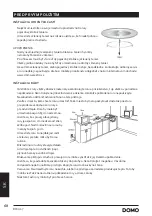 Предварительный просмотр 68 страницы Linea 2000 DOMO DO1057 Instruction Booklet