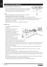 Предварительный просмотр 8 страницы Linea 2000 DOMO DO1058 Manual