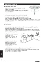 Предварительный просмотр 68 страницы Linea 2000 DOMO DO1058 Manual