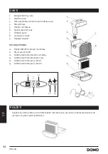 Предварительный просмотр 34 страницы Linea 2000 DOMO DO154A Instruction Booklet