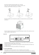 Предварительный просмотр 40 страницы Linea 2000 DOMO DO154A Instruction Booklet