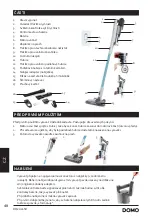 Предварительный просмотр 48 страницы Linea 2000 DOMO DO2035SV Instruction Booklet