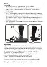 Preview for 30 page of Linea 2000 Domo DO212SV Instruction Booklet