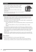 Preview for 60 page of Linea 2000 DOMO DO219SV Instruction Booklet