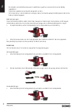 Предварительный просмотр 6 страницы Linea 2000 DOMO DO226SV Instruction Booklet