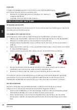 Предварительный просмотр 24 страницы Linea 2000 DOMO DO226SV Instruction Booklet