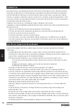 Preview for 38 page of Linea 2000 DOMO DO229SV Instruction Booklet