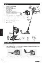 Preview for 40 page of Linea 2000 DOMO DO229SV Instruction Booklet