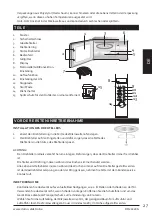 Предварительный просмотр 27 страницы Linea 2000 DOMO DO2332CG Instruction Booklet