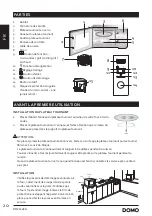 Preview for 20 page of Linea 2000 DOMO DO2334CG Instruction Booklet