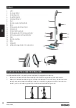 Предварительный просмотр 24 страницы Linea 2000 DOMO DO236SW Instruction Booklet