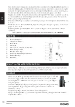 Preview for 10 page of Linea 2000 DOMO DO238S Instruction Booklet