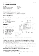 Preview for 81 page of Linea 2000 DOMO DO2430 Instruction Booklet