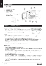 Preview for 8 page of Linea 2000 DOMO DO2520 Instruction Manual