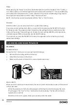 Preview for 62 page of Linea 2000 Domo DO263A Instruction Booklet