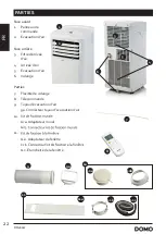 Предварительный просмотр 22 страницы Linea 2000 Domo DO266A Instruction Booklet