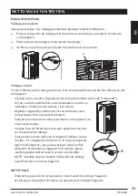 Предварительный просмотр 29 страницы Linea 2000 Domo DO266A Instruction Booklet