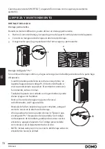 Предварительный просмотр 72 страницы Linea 2000 Domo DO266A Instruction Booklet