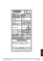 Предварительный просмотр 119 страницы Linea 2000 Domo DO266A Instruction Booklet