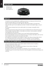 Preview for 6 page of Linea 2000 Domo DO30110KP Manual