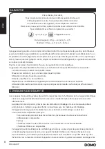 Preview for 8 page of Linea 2000 Domo DO30110KP Manual