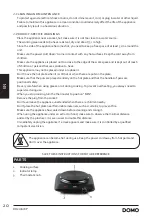 Preview for 20 page of Linea 2000 Domo DO30110KP Manual