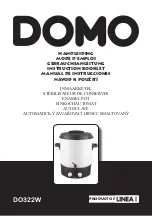 Linea 2000 Domo DO322W Instruction Booklet предпросмотр