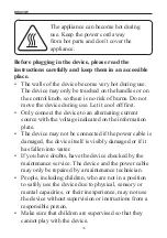 Preview for 36 page of Linea 2000 DOMO DO323W Instruction Booklet