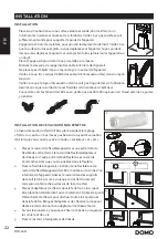 Предварительный просмотр 22 страницы Linea 2000 Domo DO324A Manual