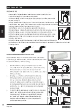 Preview for 36 page of Linea 2000 Domo DO324A Manual