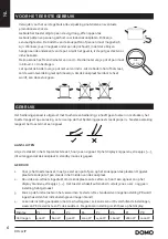 Preview for 6 page of Linea 2000 DOMO DO332IP Instruction Booklet