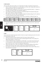 Preview for 28 page of Linea 2000 DOMO DO333IP Instruction Booklet