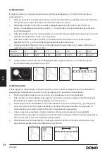 Preview for 34 page of Linea 2000 DOMO DO333IP Instruction Booklet