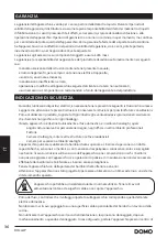 Preview for 36 page of Linea 2000 DOMO DO333IP Instruction Booklet