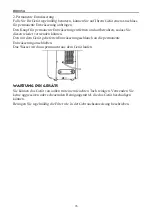 Предварительный просмотр 26 страницы Linea 2000 Domo DO335A Instruction Booklet