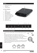 Preview for 58 page of Linea 2000 DOMO DO337IP Instruction Booklet