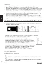 Предварительный просмотр 24 страницы Linea 2000 DOMO DO338IP Instruction Booklet