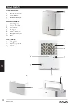 Предварительный просмотр 56 страницы Linea 2000 DOMO DO344DH Instruction Booklet