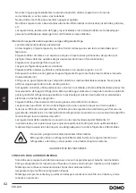 Preview for 62 page of Linea 2000 Domo DO360A Instruction Booklet