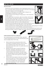 Preview for 36 page of Linea 2000 Domo DO362A Instruction Booklet