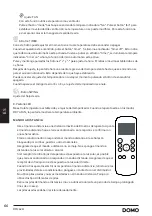 Preview for 66 page of Linea 2000 Domo DO362A Instruction Booklet