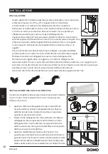 Preview for 76 page of Linea 2000 Domo DO362A Instruction Booklet