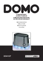 Linea 2000 DOMO DO416T Instruction Booklet preview