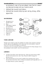 Preview for 11 page of Linea 2000 DOMO DO442KM Instruction Booklet