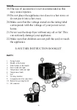 Предварительный просмотр 36 страницы Linea 2000 Domo DO461FR Instruction Booklet