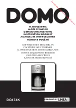 Linea 2000 DOMO DO474K Nstructions Booklet предпросмотр