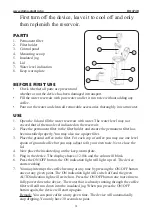 Предварительный просмотр 31 страницы Linea 2000 DOMO DO474KT Instruction Booklet