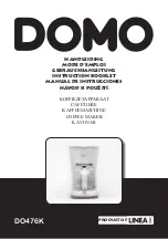 Предварительный просмотр 1 страницы Linea 2000 DOMO DO476K Instruction Booklet