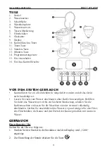 Предварительный просмотр 31 страницы Linea 2000 DOMO DO477 Instruction Booklet